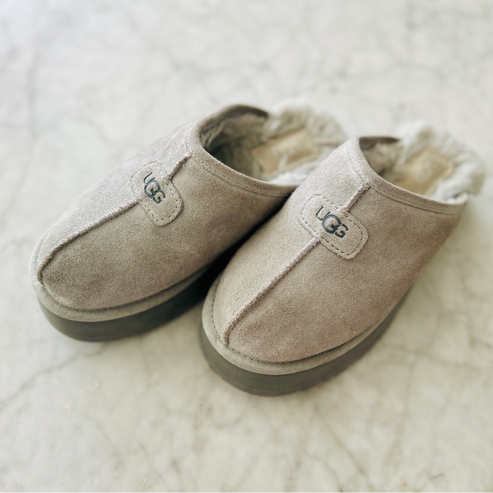 UGG Discoquette Genuine Shearling Slide Slipper